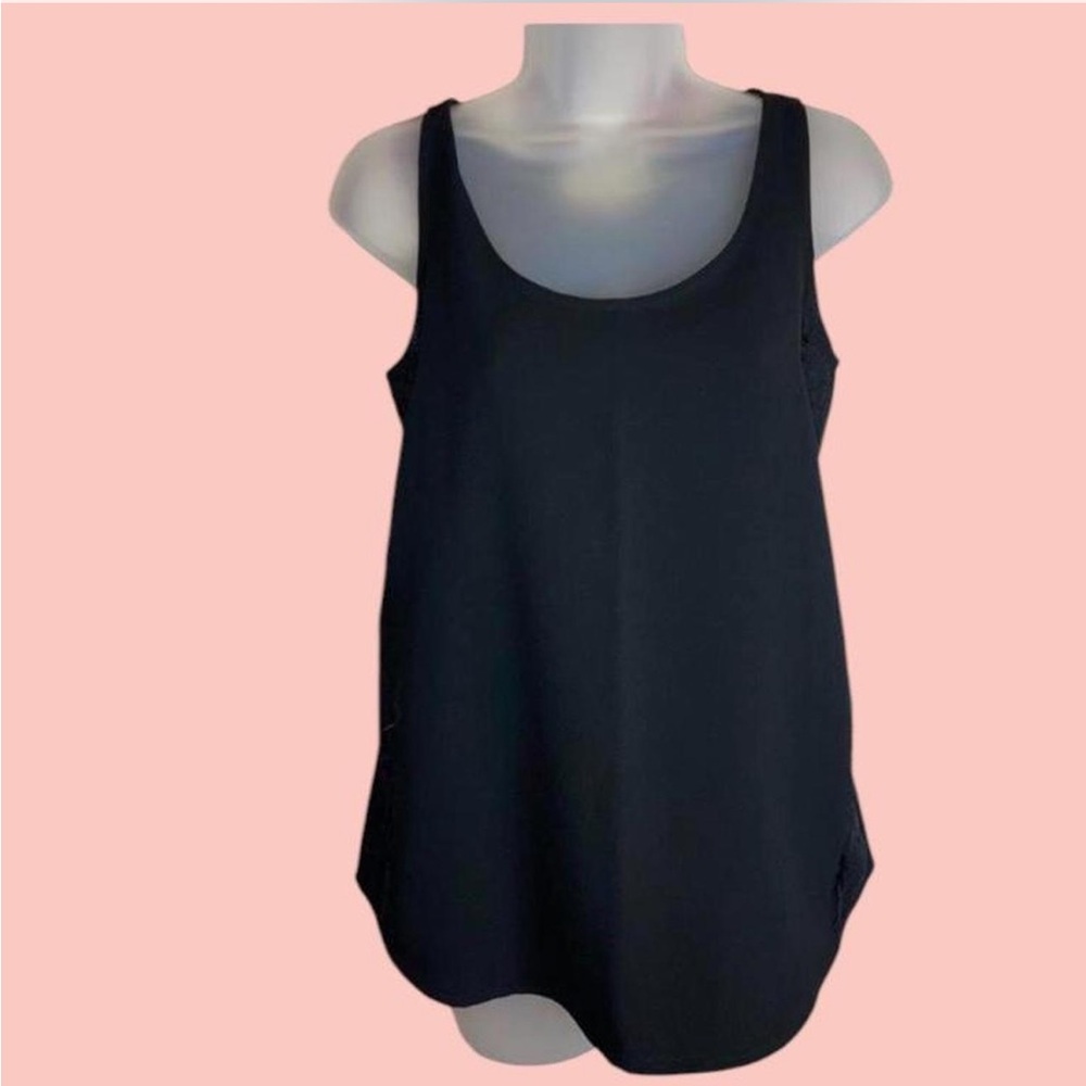 NWOT Loft eyelash lace sides tank top small